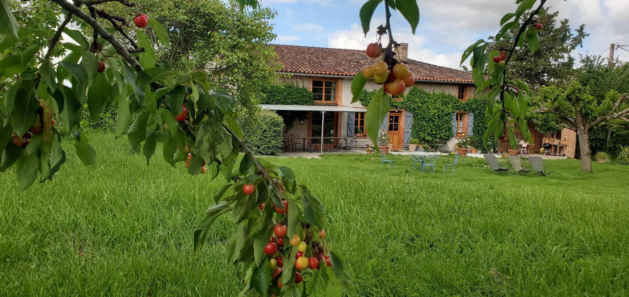 B&B La Ferme De Loubens Eksteriør billede